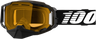 Armega Snowmobile Goggle Black W/ Ylw Lens