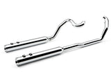 COBRA TRUE DUAL HEADPIPES CHROME FLH/FLT 95-06