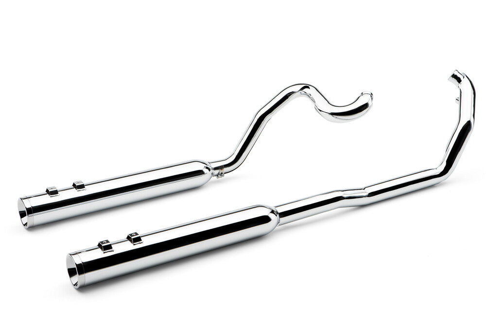 COBRA TRUE DUAL HEADPIPES CHROME FLH/FLT 95-06