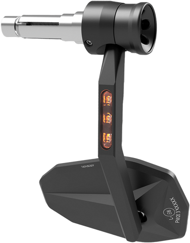 HIGHSIDER Victory Rim Bar End Mirror w/Turn Signals