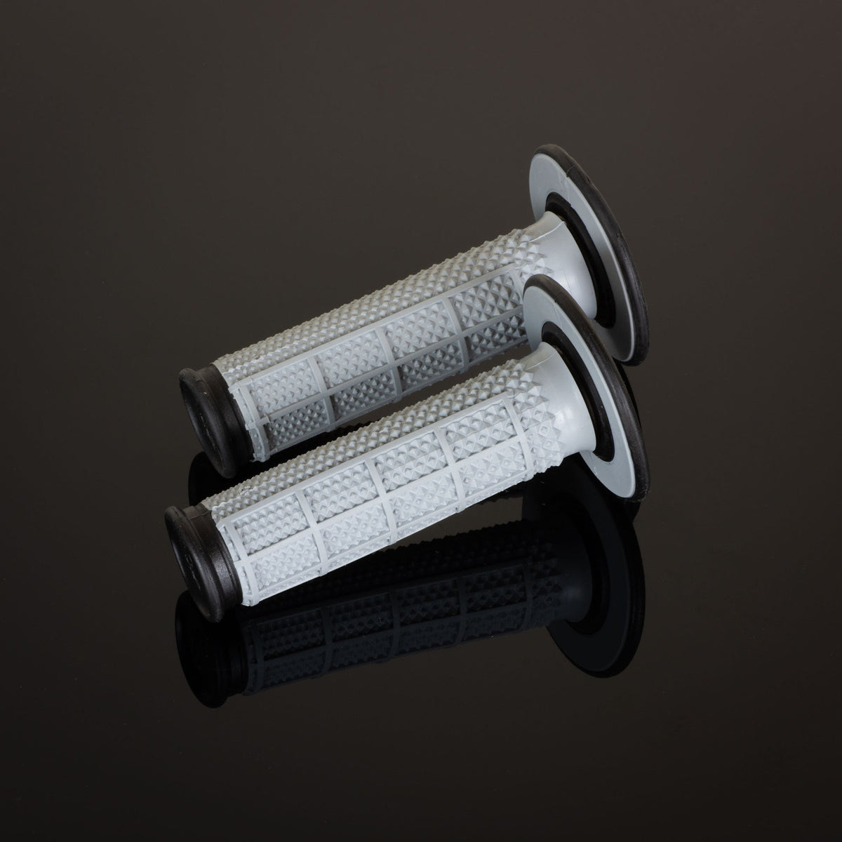 Renthal MX Dual Compound Grips Tapered Grey H/Waff