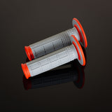 Renthal MX Dual Compound Grips Tapered Orange H/Waff