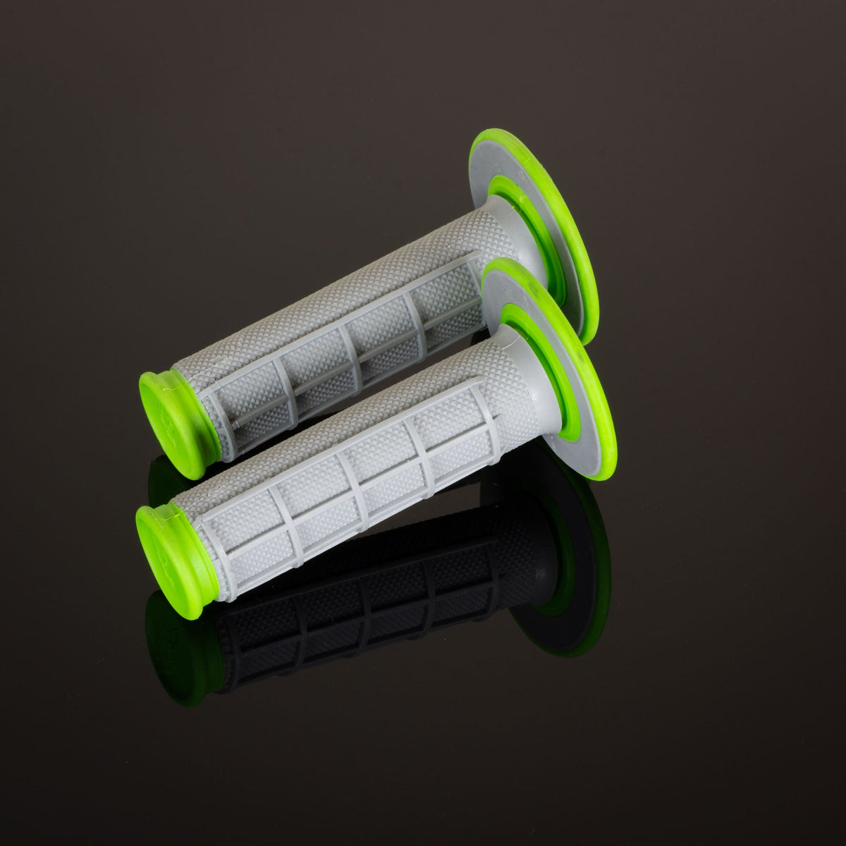 Renthal MX Dual Compound Grips Green H/Waff