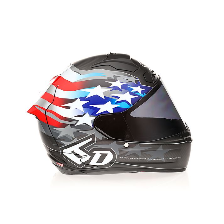 6D Helmets ATS-1R SUPER PATRIOT 6D Helmets ATS-1R SUPER PATRIOT