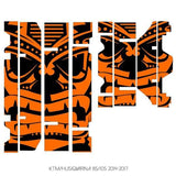 KTM / Husqvarna / GASGAS 85/105 Radiator Louver Graphics 2014 - 2023