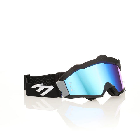 6D Max R Goggle - Black/Grey, Blue Lens