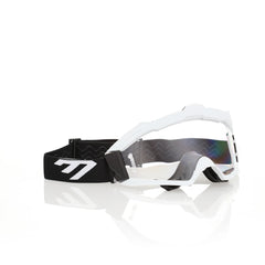6D Max R Goggle - White/Black, Clear Lens