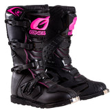 O'NEAL Women's Rider Boots Black/Pink