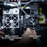 Nihilo Concepts Billet Wire Management Panel - KTM/Husqvarna/GASGAS Big Bikes