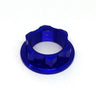 Steering Stem Nut & Bolt Blue M22X27-P1.0 H12