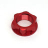 Steering Stem Nut & Bolt Red M22X30-P1.0 H12