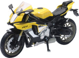 New-Ray Replica 1:12 Super Sport Bike 16 Yamaha Yzf-r1 Yellow