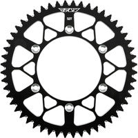 Fly Racing Rear Sprocket Aluminum 52T-520 Blk Beta