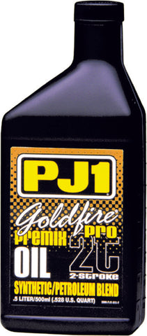 Pj1 Goldfire Pro Premix 2t Oil 1/2 -liter