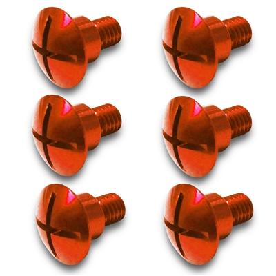 Nihilo Concepts Factory Aluminum Fork Guard Bolts Orange 2009 - 2022