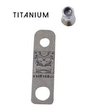 Nihilo Concepts Holeshot Device Fork Guard Bracket Titanium