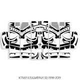 Nihilo Concepts KTM / Husqvarna / GASGAS 50 Radiator Louver Graphics 1998-2021