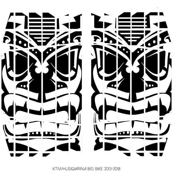 Nihilo Concepts KTM / Husqvarna / GASGAS Big Bike Radiator Louver Graphics 2013-2021