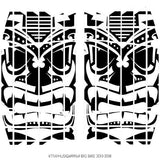 Nihilo Concepts KTM / Husqvarna / GASGAS Big Bike Radiator Louver Graphics 2013-2021